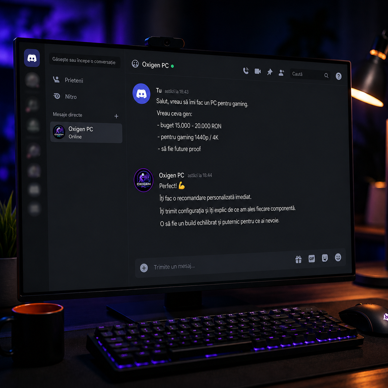 Asistență PC Build
